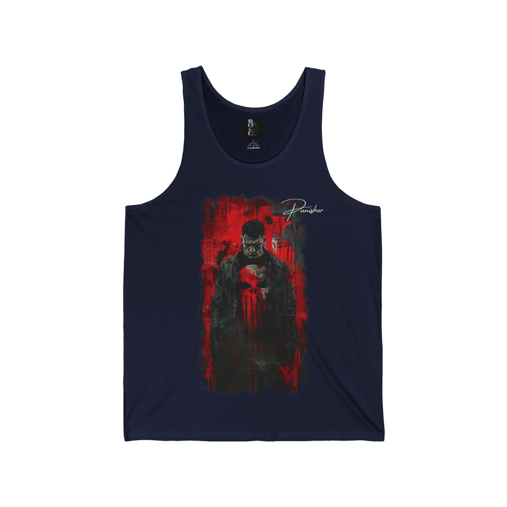 Punisher Unisex Jersey Tank-Tank Top-BOLD InStyle