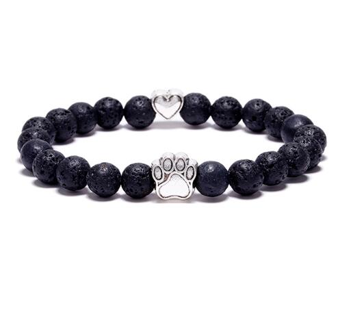 Natural Stone Beads Paw Bracelets-BOLD InStyle
