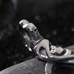 Stainless Steel Skull/Hook Key Chains-BOLD InStyle