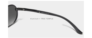 KINGSEVEN Aluminium Frame Aviator Polarised Sunglasses-BOLD InStyle