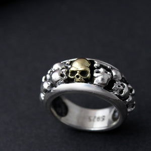 Gothic Real 925 Sterling Silver Ring-BOLD InStyle