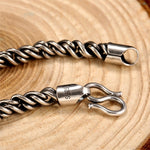 Sterling Silver Rope Bracelet For Men-BOLD InStyle