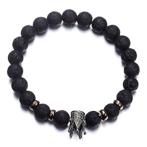 Imperial Crown And Helmet Charm Bracelet-BOLD InStyle