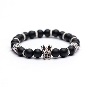 Imperial Golden & Silver Crown Bracelets-BOLD InStyle