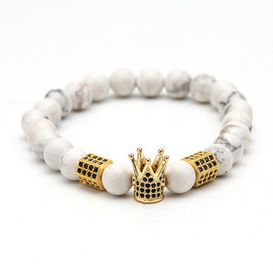 Imperial Golden & Silver Crown Bracelets-BOLD InStyle