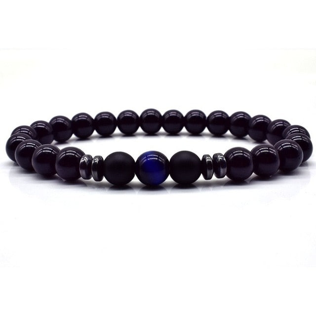 Lone Star Natural Stone Beads Bracelet-BOLD InStyle