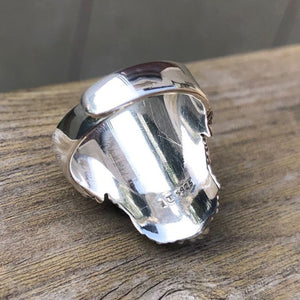 Bearded Rock Biker Silver Ring-BOLD InStyle