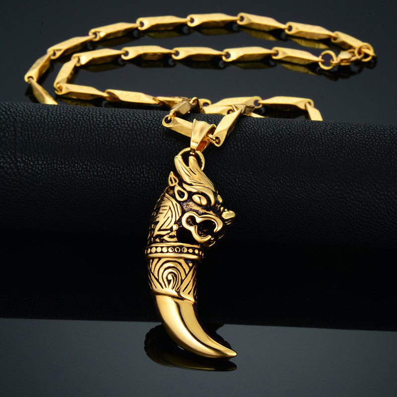 Wolf Tooth Talismans Necklace-BOLD InStyle