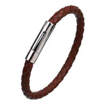 Braided Genuine Leather Bracelet-BOLD InStyle