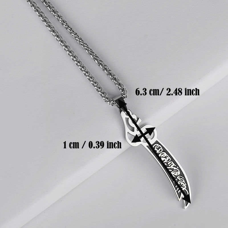 Sword of Imam Ali stainless steel pendant & necklace-BOLD InStyle
