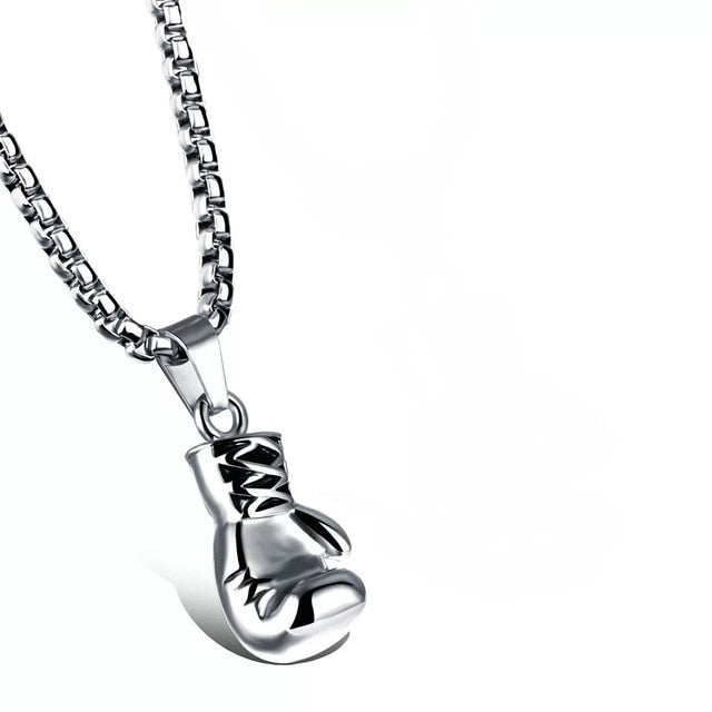 Boxing Glove Titanium Steel Necklace-BOLD InStyle